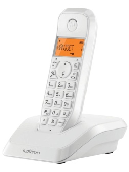 Радиотелефон Dect Motorola S1201 (цвет белый)