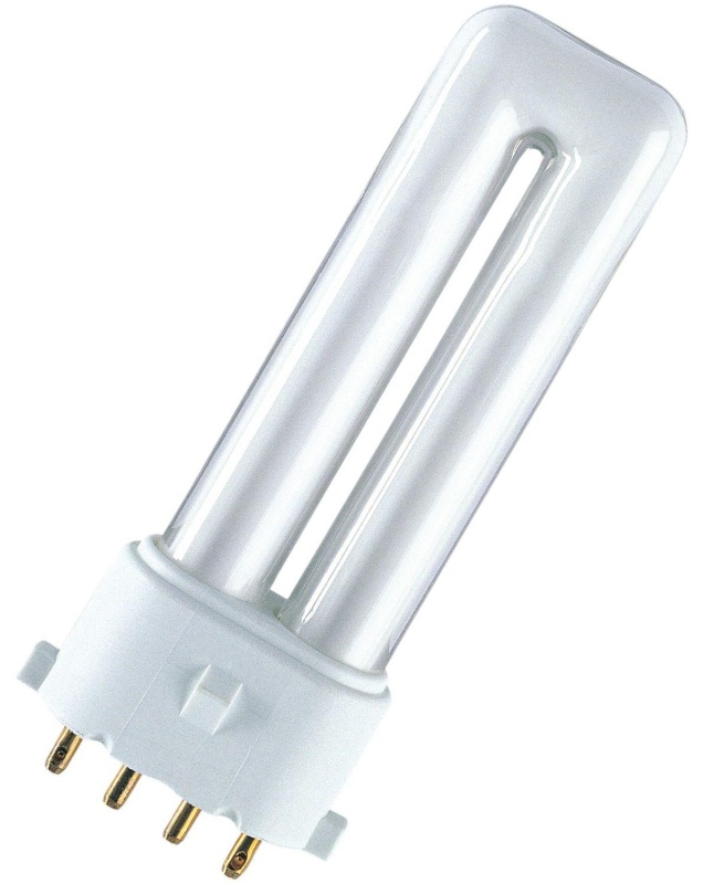 Лампа люминесцентная неинтегрированная компакт. OSRAM DULUX S/E 11W/840 2G7