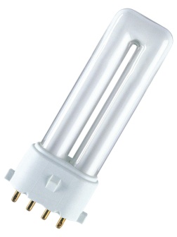 Лампа люминесцентная неинтегрированная компакт. OSRAM DULUX S/E 11W/840 2G7