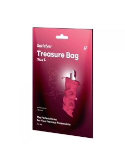 Розовый мешочек для хранения игрушек Treasure Bag L