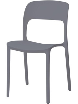 Стул CT_ ECLIPSE серый new