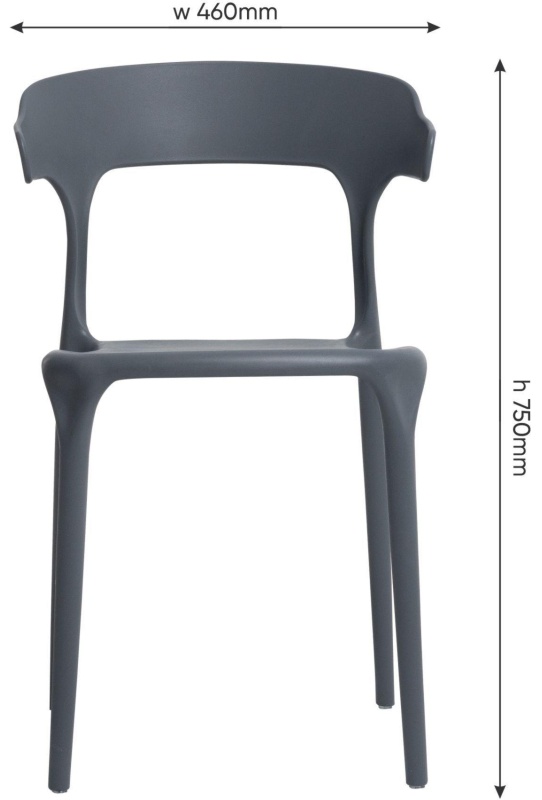 Стул CT_ ENOVA серый new