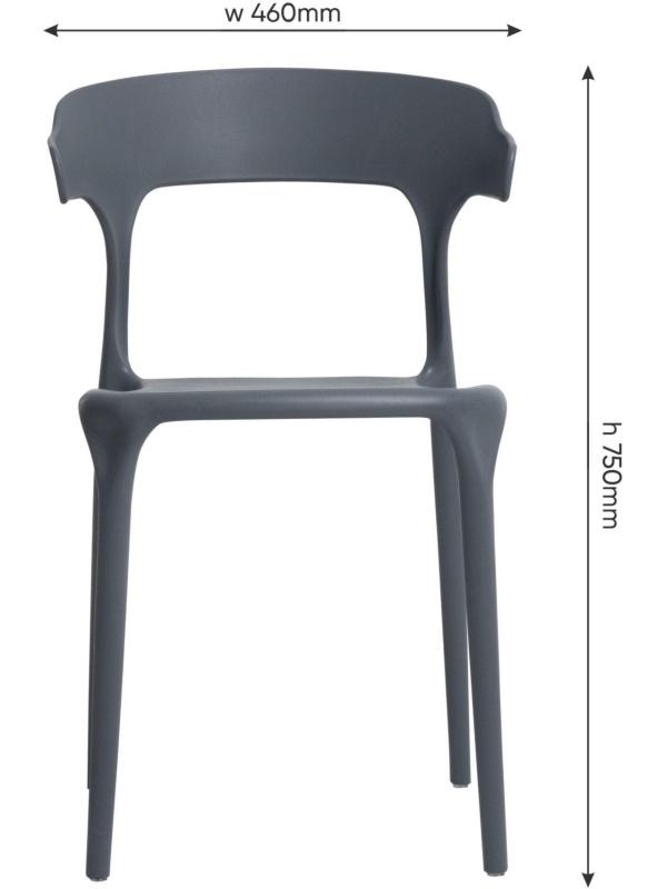 Стул CT_ ENOVA серый new