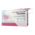 Маска медицинская 3-х сл., резинка, розовая, картон 100шт/уп
