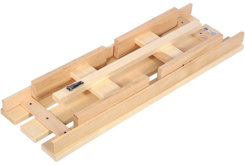 Лавочка BS_разборная, 100х33х43 см, липа Банные штучки