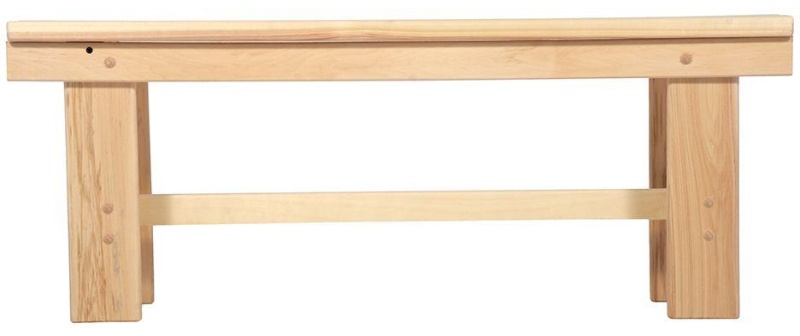 Лавочка BS_разборная, 100х33х43 см, липа Банные штучки