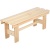 Лавочка BS_разборная, 100х33х43 см, липа Банные штучки