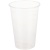 Стаканы одноразовые OfficeClean 200мл, набор 3000шт.(30уп. по 100шт.), бюджет, ПП, прозрач, хол/гор