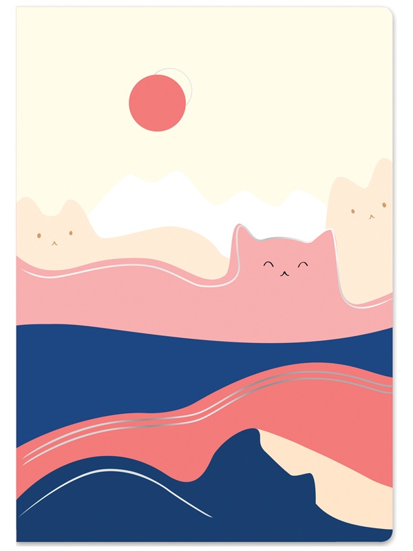 Тетрадь 48л., А5, клетка MESHU 