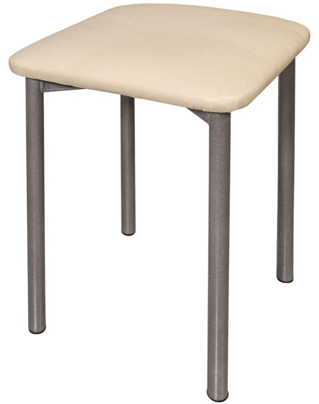 Табурет MKM_усиленный 22 ваниль крап/хром