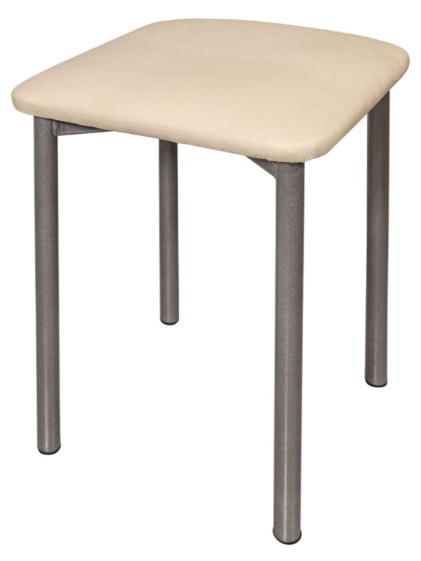 Табурет MKM_усиленный 22 ваниль крап/хром