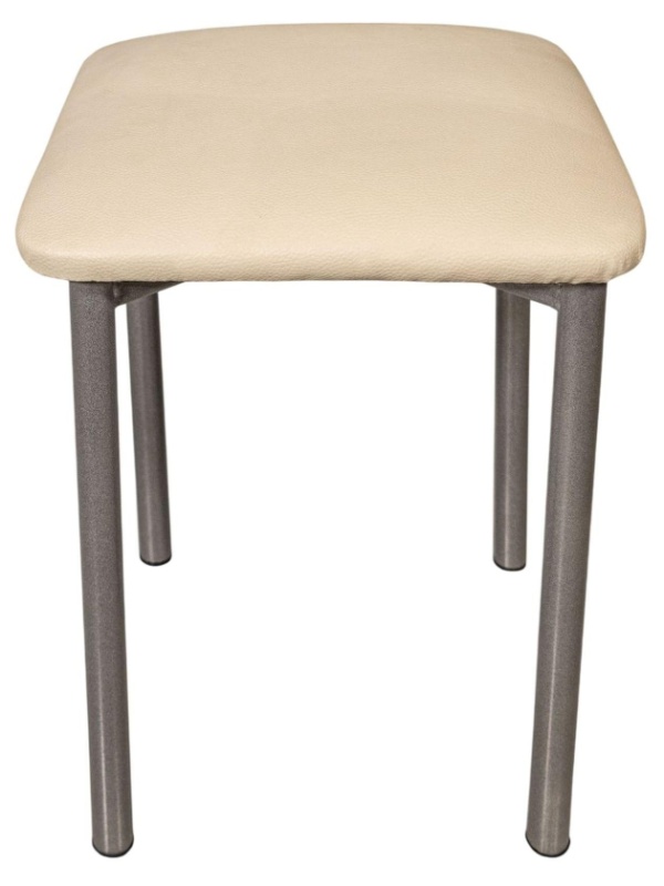 Табурет MKM_усиленный 22 ваниль крап/хром