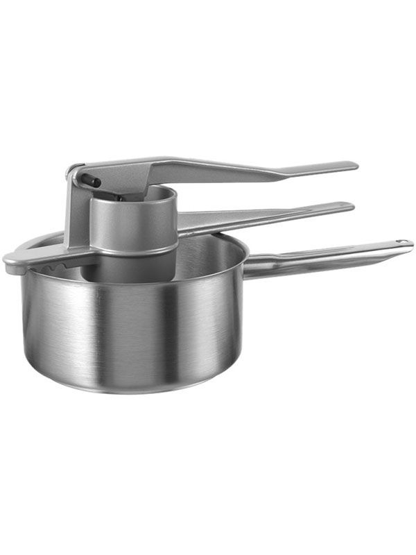 Пресс для картофеля;алюм.литой;D=85,H=90,L=410,B=100мм;металлич.