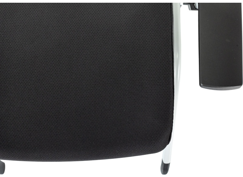 Стул VB_конференц X-CLICK/BLACK пластик/ткань, металл серый