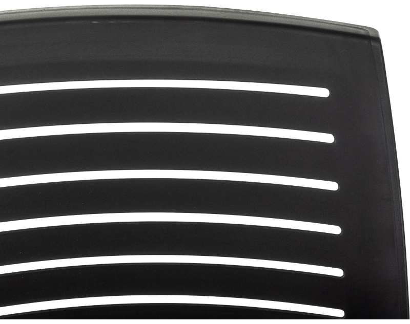 Стул VB_конференц X-CLICK/BLACK пластик/ткань, металл серый