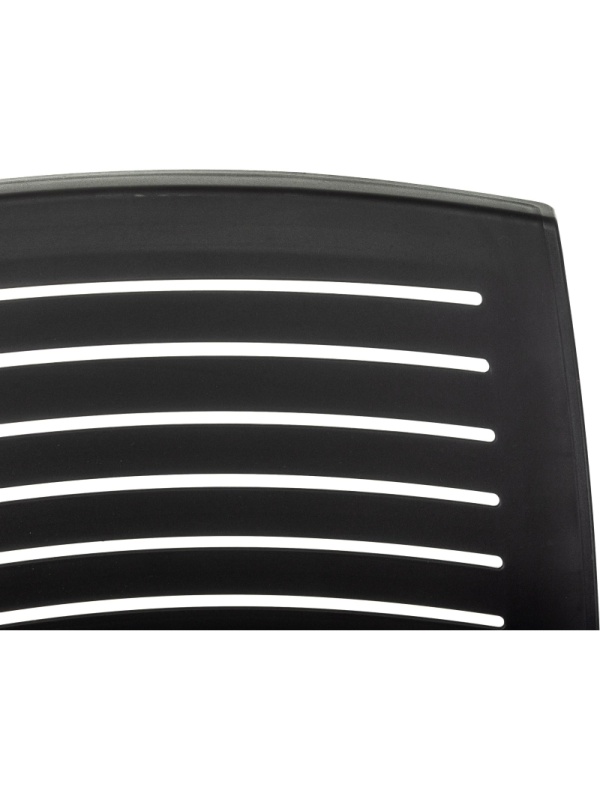 Стул VB_конференц X-CLICK/BLACK пластик/ткань, металл серый