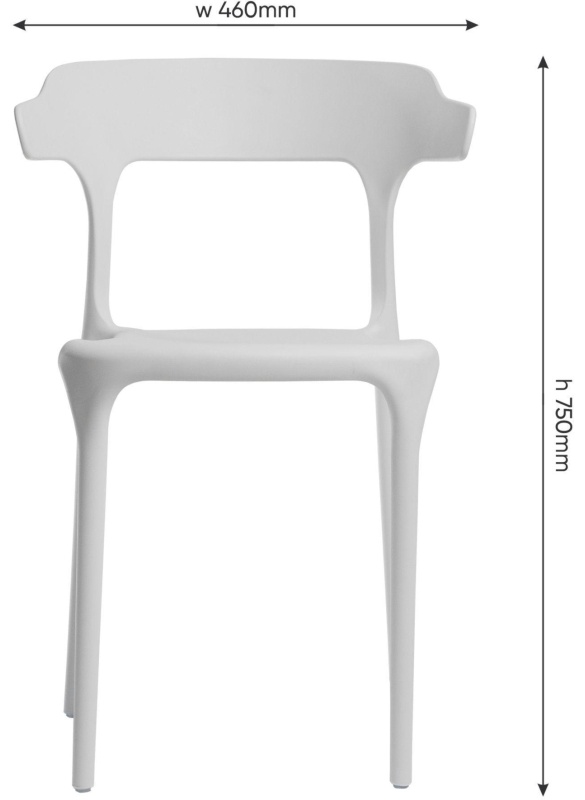 Стул CT_ ENOVA белый