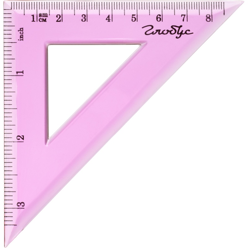 Набор чертежный геометрический 8-и предметов, блистер, НГ8-01