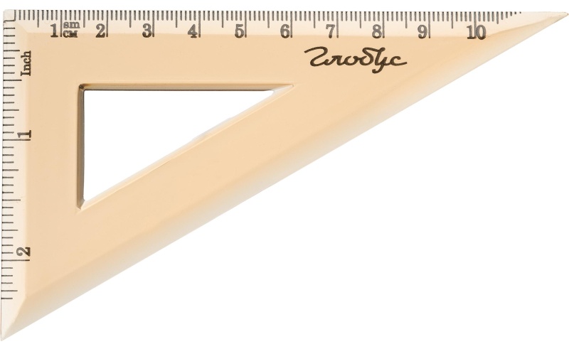 Набор чертежный геометрический 8-и предметов, блистер, НГ8-01