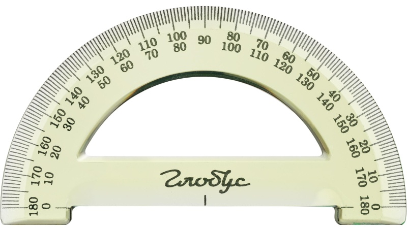 Набор чертежный геометрический 8-и предметов, блистер, НГ8-01