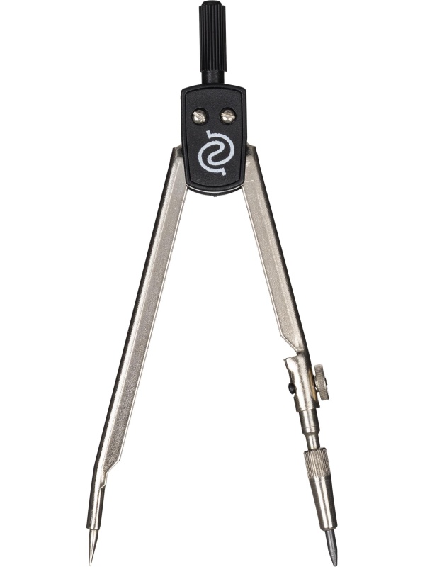 Циркуль металлический, L-125 мм, чехол, ЦЧ-30-10