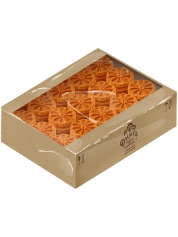 Печенье Дымка Сэндвич Двойной апельсин 2,9кг/уп