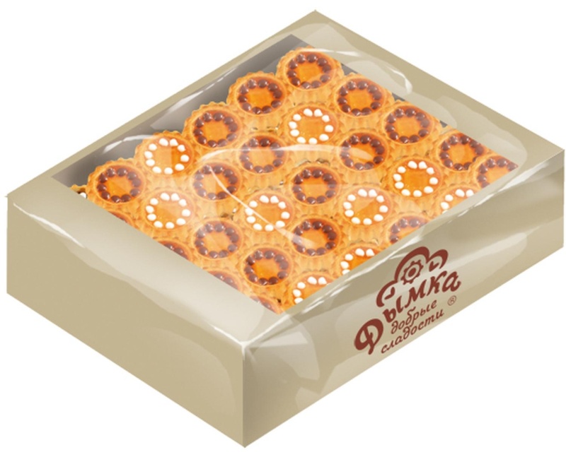 Печенье Дымка Задумка апельсиново-шоколадное 3,1кг/уп