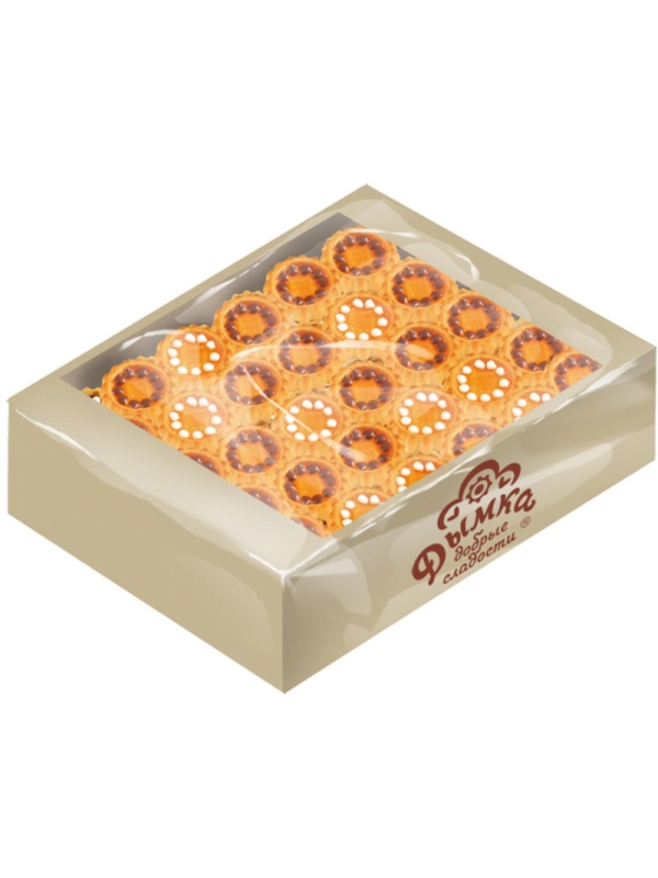 Печенье Дымка Задумка апельсиново-шоколадное 3,1кг/уп