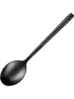 Черная чайная ложка «Саппоро бэйсик» - 14 см.
