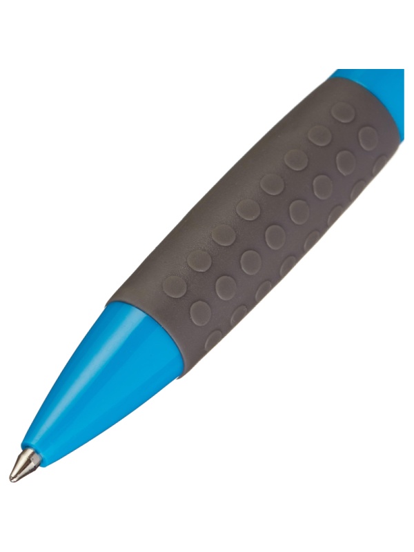 Ручка шариковая автомат. Attache Xtream син корпс,цв черн-син 12шт/уп