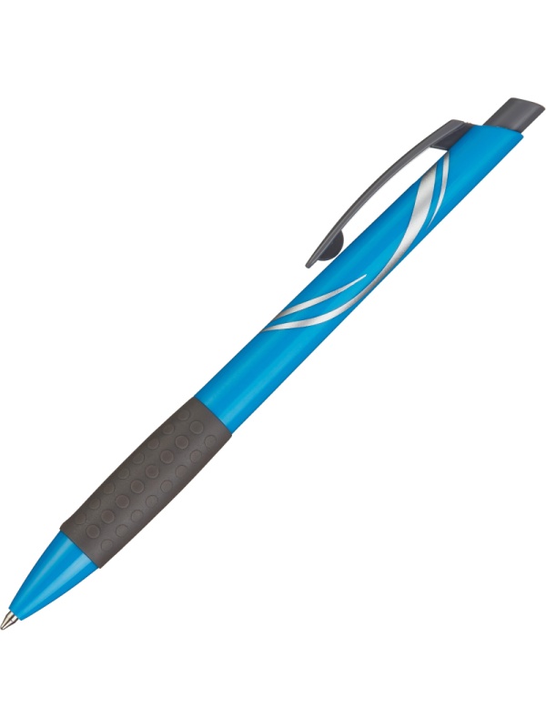 Ручка шариковая автомат. Attache Xtream син корпс,цв черн-син 12шт/уп