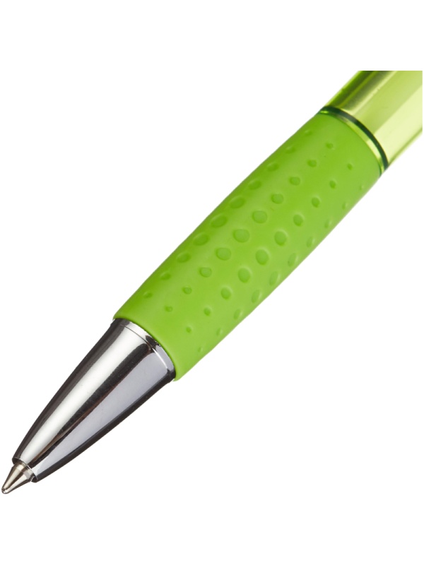 Ручка шариковая автомат. Attache Happy зелен корп,синяя, масл 12шт/уп