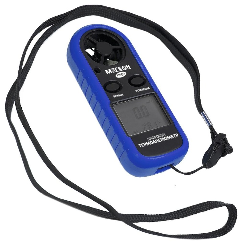Анемометр цифровой МЕГЕОН 11002