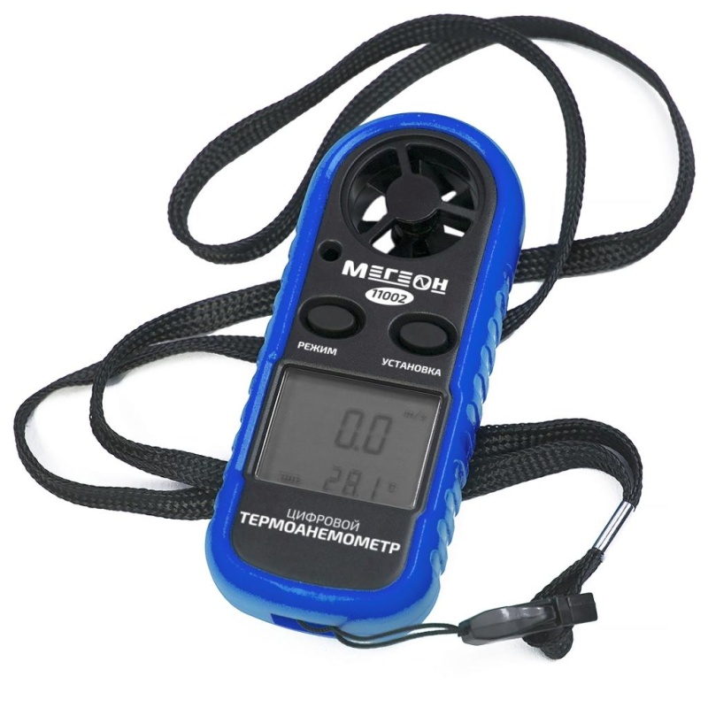 Анемометр цифровой МЕГЕОН 11002