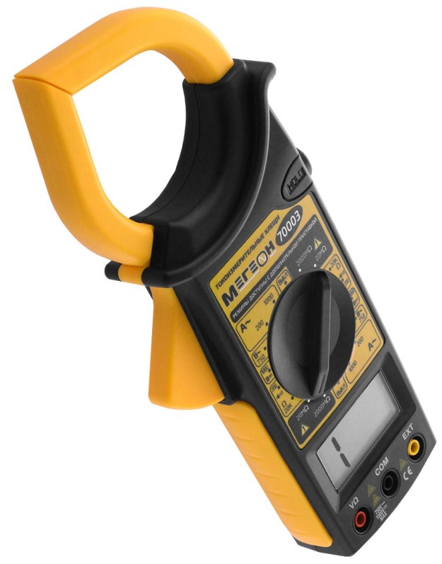 Клещи цифровые токоизмерительные МЕГЕОН 70003