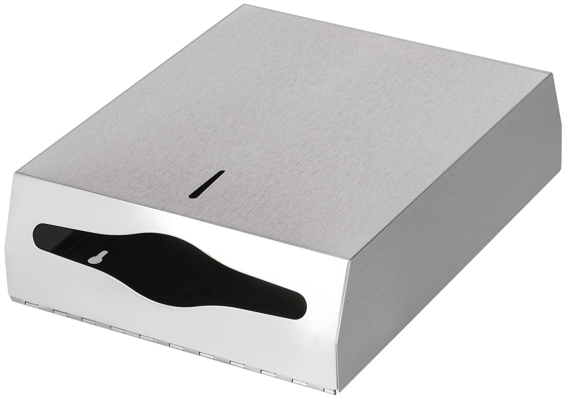 Диспенсер для полотенец листовых OfficeClean Professional (V-сл.), нержавеющая сталь