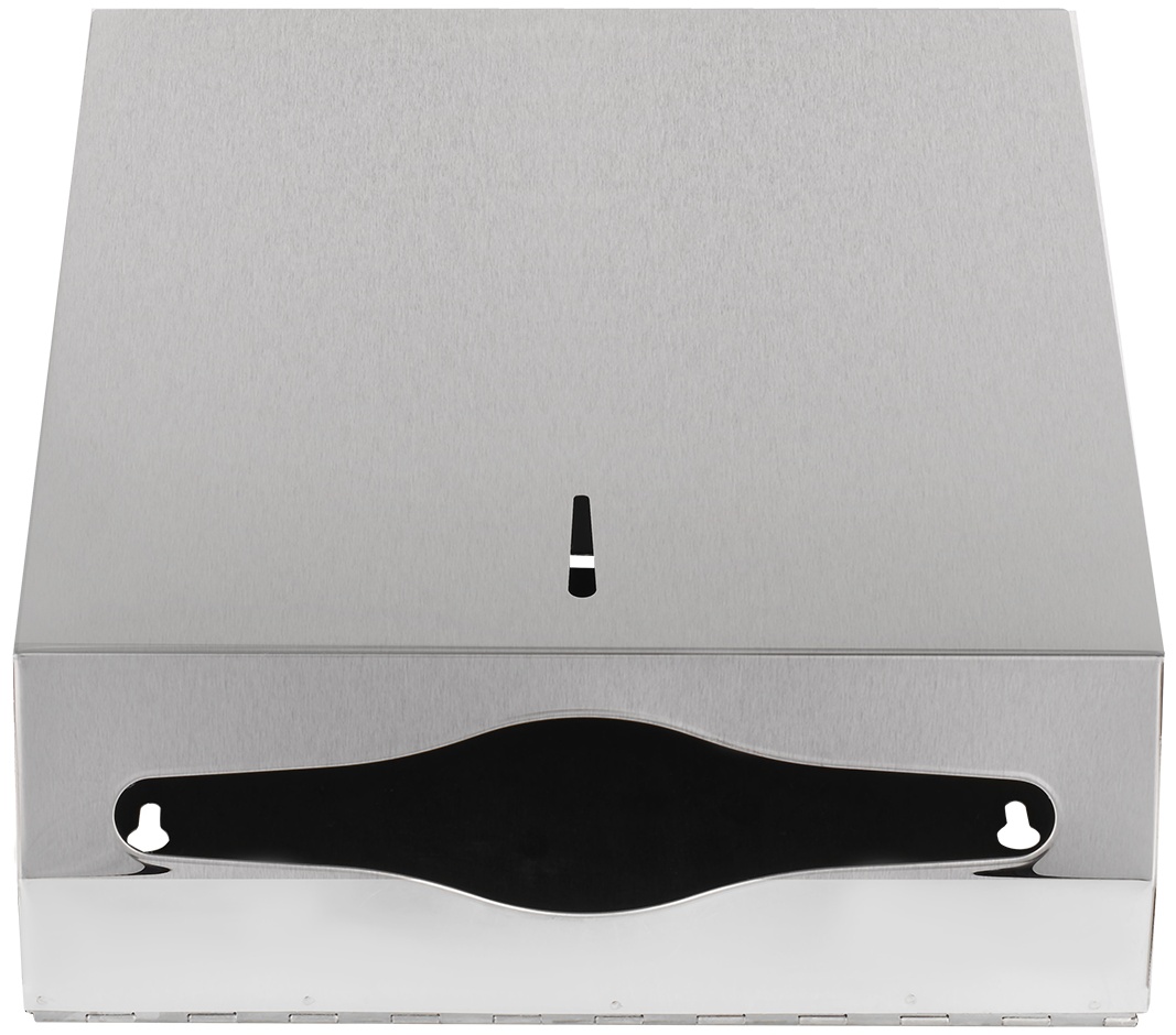 Диспенсер для полотенец листовых OfficeClean Professional (V-сл.), нержавеющая сталь