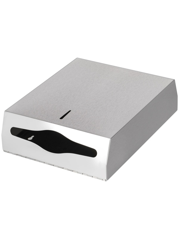 Диспенсер для полотенец листовых OfficeClean Professional (V-сл.), нержавеющая сталь