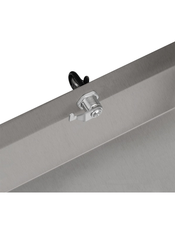 Диспенсер для полотенец листовых OfficeClean Professional (V-сл.), нержавеющая сталь