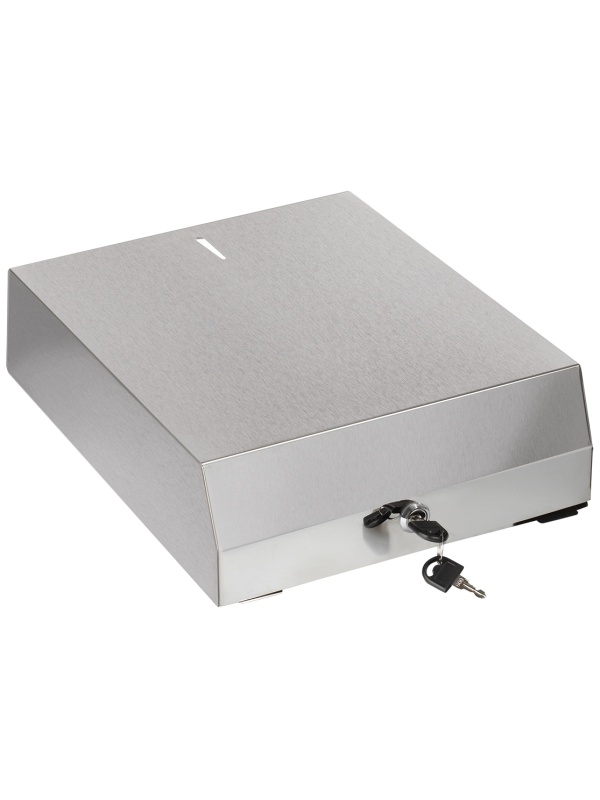 Диспенсер для полотенец листовых OfficeClean Professional (V-сл.), нержавеющая сталь