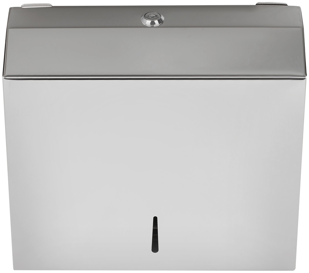 Диспенсер для полотенец листовых OfficeClean Professional (Z-сл.), нержавеющая сталь, глянцевое покрытие