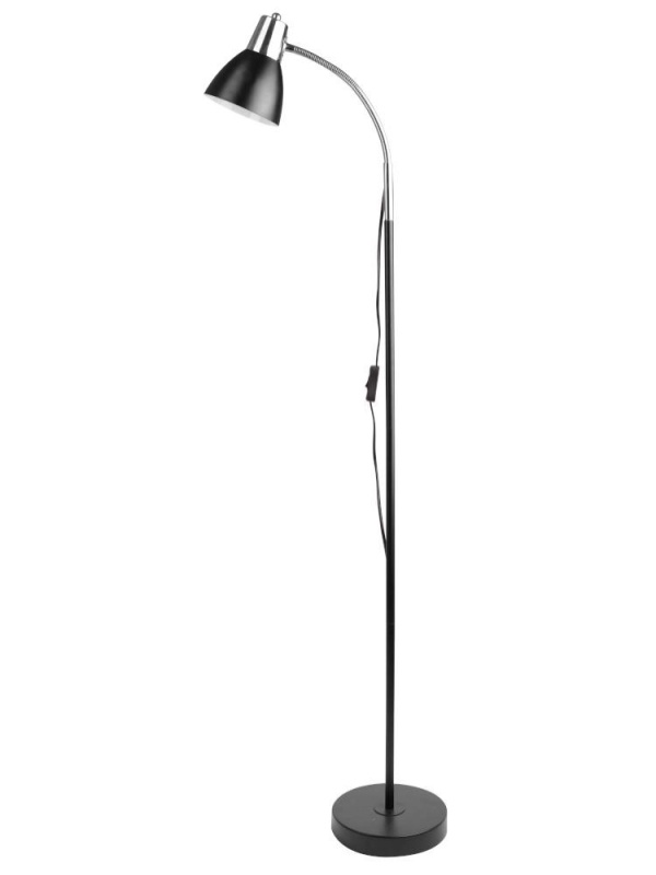 Торшер Светильник Camelion KD-359F C02, черный, 230V, 40W, E27