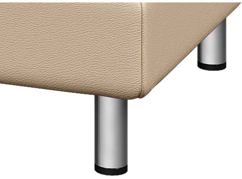 Модуль прямой MV_Банкетка ДОМИНО (Dm-P2) 2-мест. к/з Or12/Ec3028 бежевый