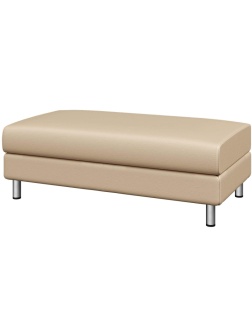 Модуль прямой MV_Банкетка ДОМИНО (Dm-P2) 2-мест. к/з Or12/Ec3028 бежевый