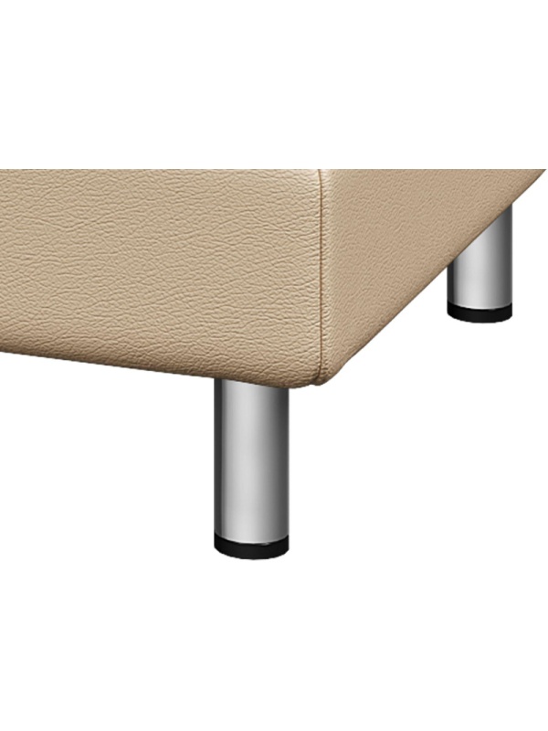 Модуль прямой MV_Банкетка ДОМИНО (Dm-P2) 2-мест. к/з Or12/Ec3028 бежевый