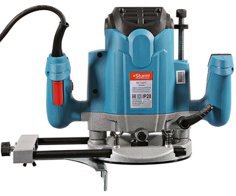 Фрезер Sturm! ПРОФИ, 2000Вт, цанга 6-8-12мм, 12000-23000об/мин ER1120PC