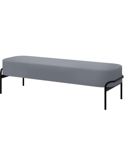 Модуль прямой UD_Клауд БМ13-03 3-мест.RAL 9005/Or. 17 (чер.муар/серый)