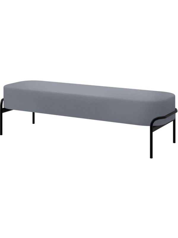 Модуль прямой UD_Клауд БМ13-03 3-мест.RAL 9005/Or. 17 (чер.муар/серый)