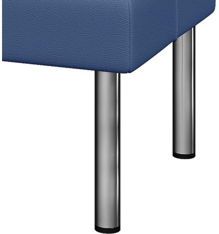 Модуль прямой MV_Комус Мебель Balance 2-мест.(Bu-2) к/з Or.03 синий