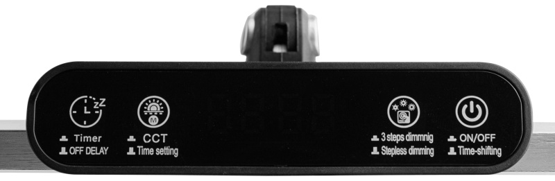 Светильник KD-878 C03 серебр. LED 12Вт, 650лм, RA>90, рег.ярк/цв.темп